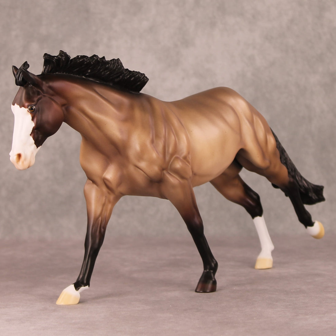 Chimney Sweep OOAK Red Roan Custom Remington By Ellen Robbins HS24