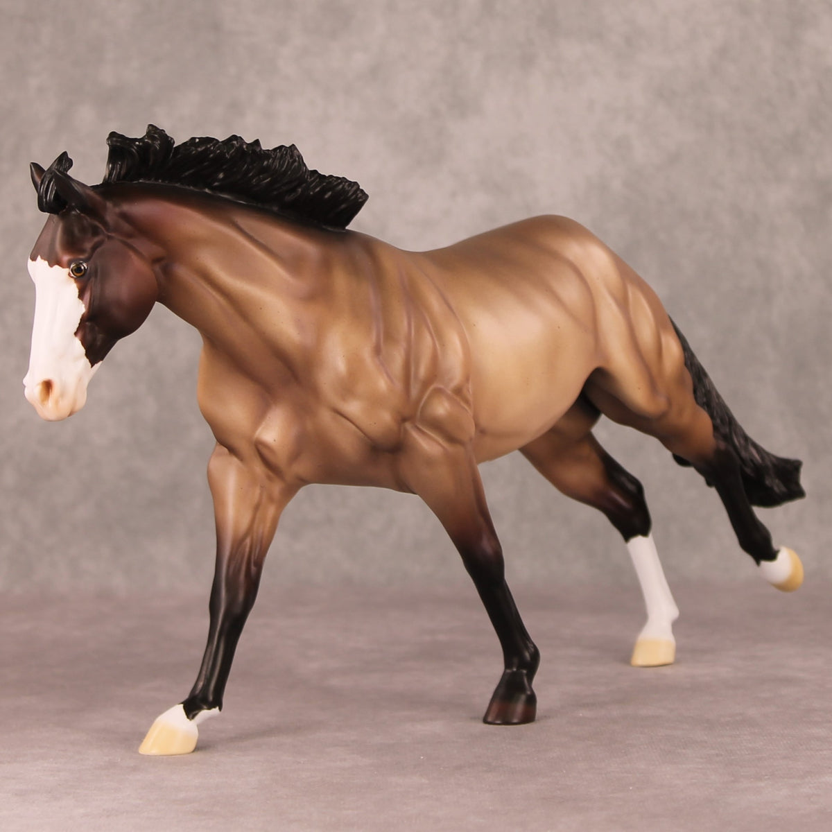 Chimney Sweep OOAK Red Roan Custom Remington By Ellen Robbins HS24