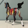 Jackson OOAK Paint Drip Deco Arab Yearling By Dawn Quick EQ24