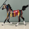 Jackson OOAK Paint Drip Deco Arab Yearling By Dawn Quick EQ24