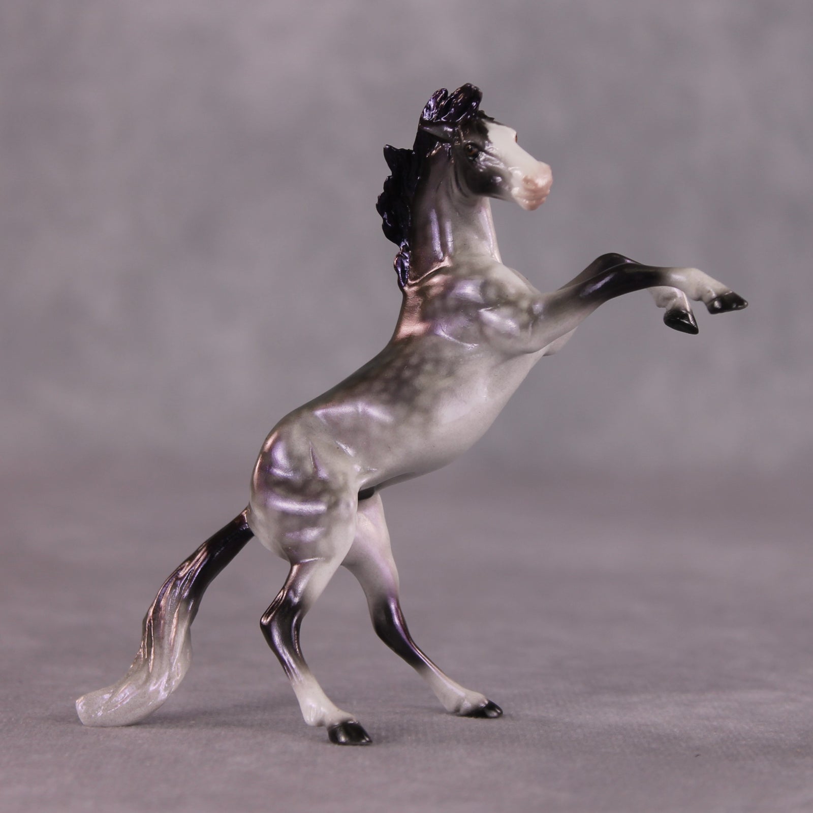 "Malcontent" OOAK Rearing Chip By Ellen Robbins SHCF25