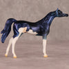 Frankie OOAK Blue Pinto Deco Arabian Chip By Jamie Adamson HS24