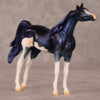 Frankie OOAK Blue Pinto Deco Arabian Chip By Jamie Adamson HS24