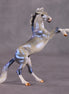 "Thunder Rolls"  OOAK Rearing Chip by Ellen Robbins SHCF25