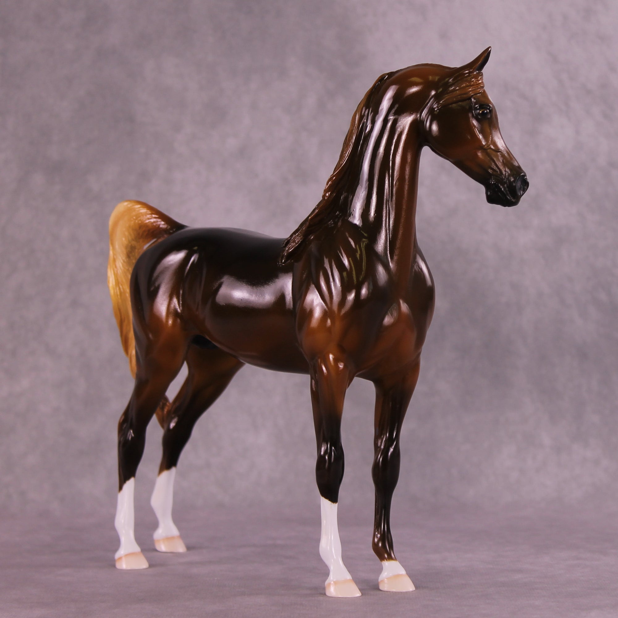 Crescendo OOAK FCM Arabian Stallion by Tiffany Purdy GS925