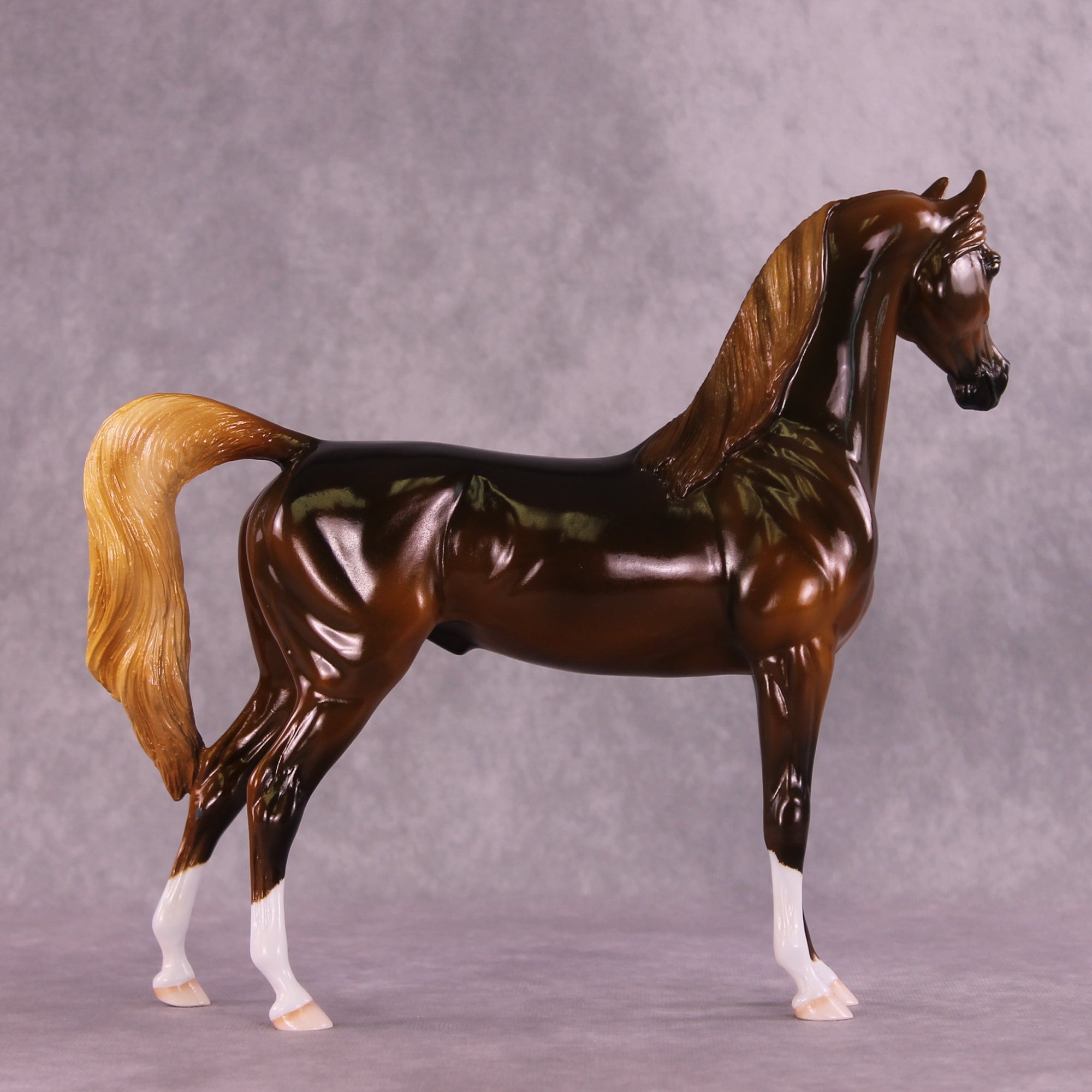 Crescendo OOAK FCM Arabian Stallion by Tiffany Purdy GS925