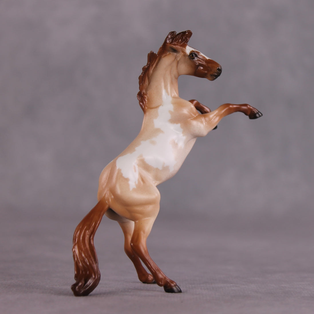 "Ocean of Fire" OOAK Rearing Chip by Ellen Robbins SHCF25