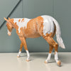 If You&#39;re Lucky OOAK Dappled Palomino Tobiano Mule By Dawn Quick EQ24