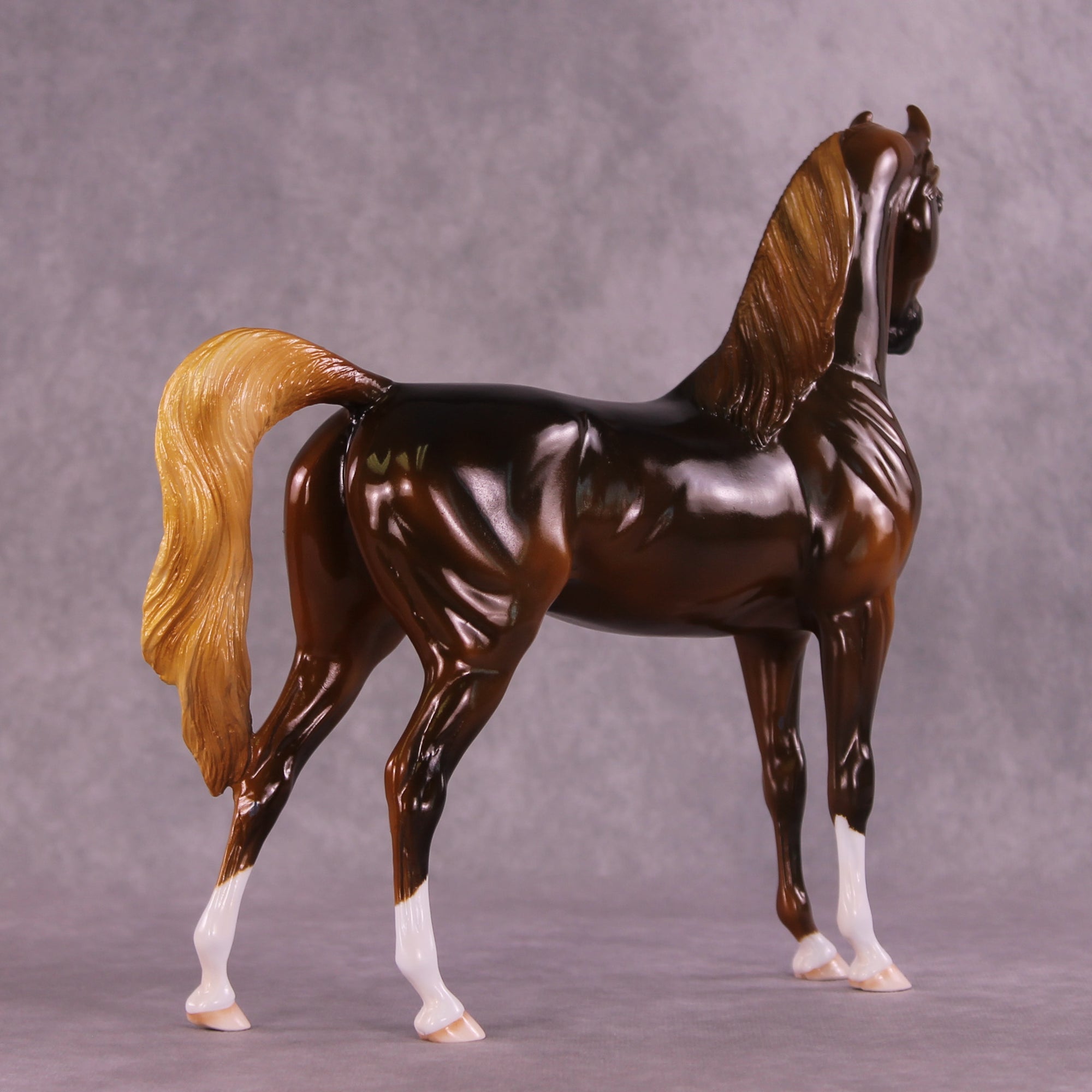 Crescendo OOAK FCM Arabian Stallion by Tiffany Purdy GS925