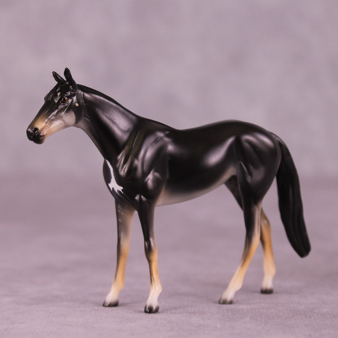 "Berri" OOAK Thoroughbred Chip by Jess Hamill MS25