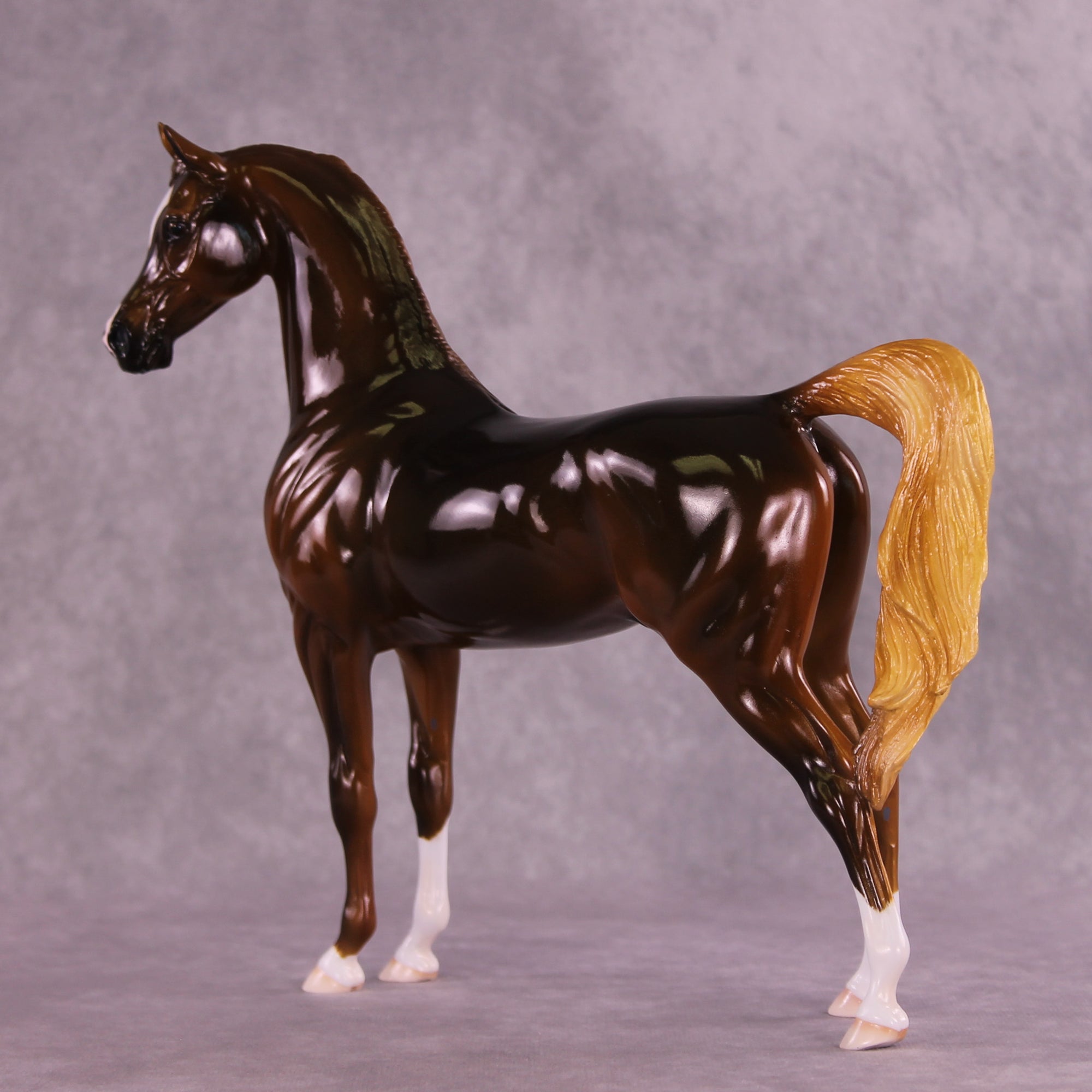 Crescendo OOAK FCM Arabian Stallion by Tiffany Purdy GS925
