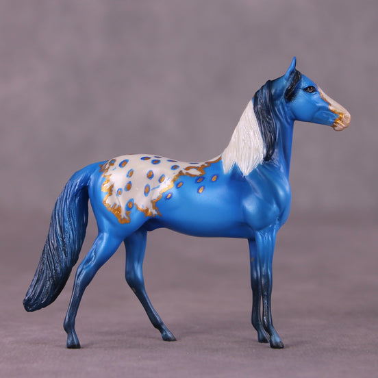 "Cerulean" OOAK Morgan Chip by Dawn Quick SHCF25OS