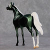 Apallo OOAK Metallic Green Deco Arabian Chip By Jamie Adamson HS24