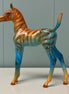 Akzidenz OOAK Deco Zebra Arab Foal By Jess Hamill EQ24