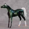 Apallo OOAK Metallic Green Deco Arabian Chip By Jamie Adamson HS24