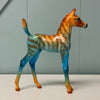 Akzidenz OOAK Deco Zebra Arab Foal By Jess Hamill EQ24