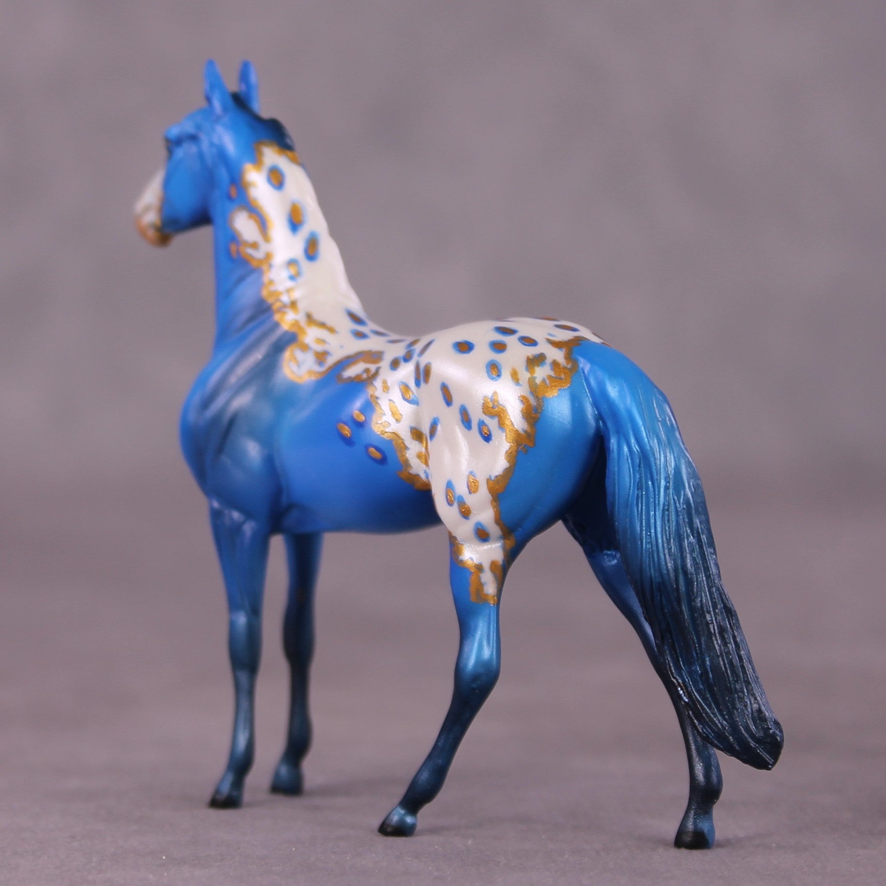 "Cerulean" OOAK Morgan Chip by Dawn Quick SHCF25OS