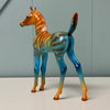 Akzidenz OOAK Deco Zebra Arab Foal By Jess Hamill EQ24