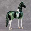 Taco OOAK Green Tobiano Deco Morgan Chip By Jamie Adamson HS24