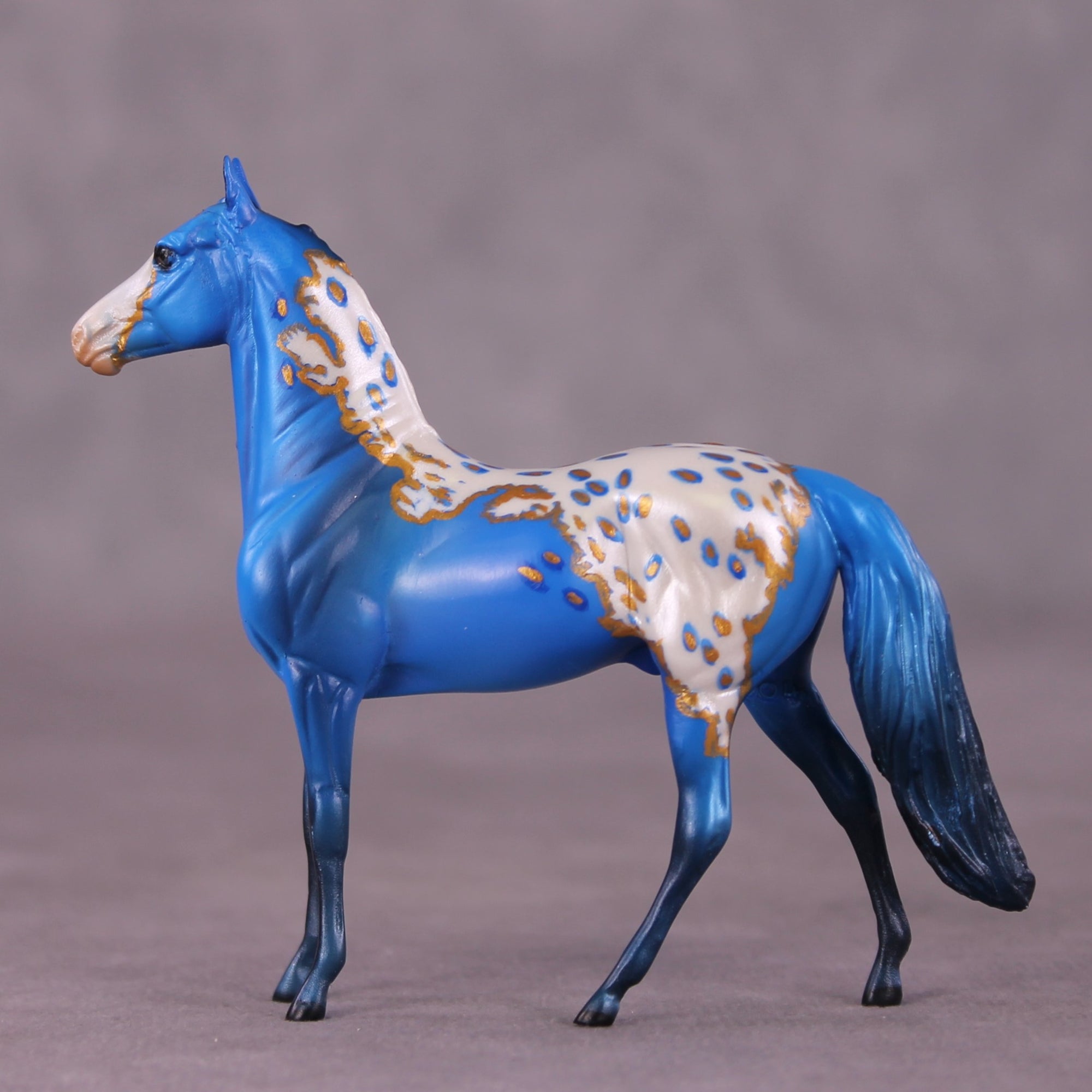 "Cerulean" OOAK Morgan Chip by Dawn Quick SHCF25OS