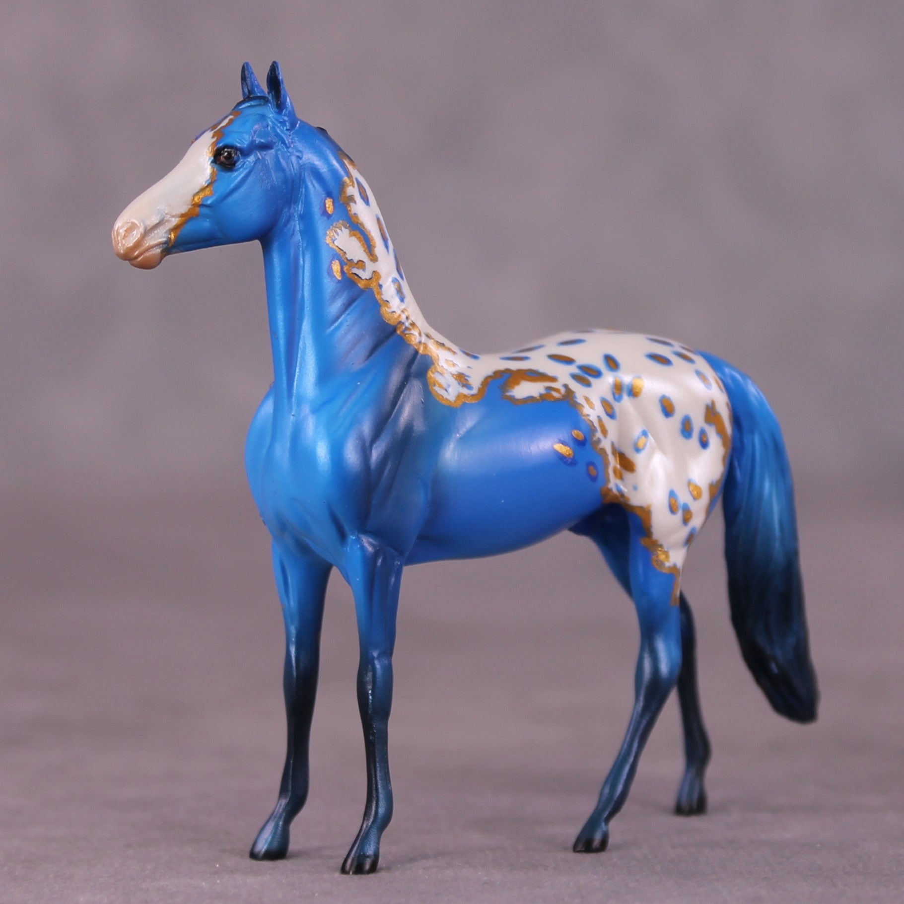 "Cerulean" OOAK Morgan Chip by Dawn Quick SHCF25OS