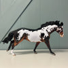 Action Line OOAK Bay Overo Remington By Dawn Quick EQ24