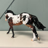 Action Line OOAK Bay Overo Remington By Dawn Quick EQ24