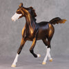 Roarke OOAK Custom Chestnut Yearling By Dawn Quick HS24