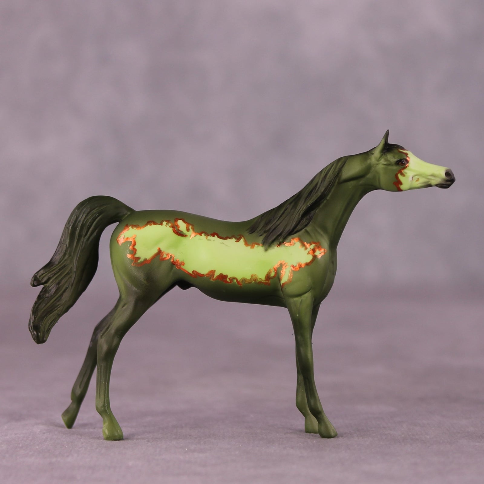 "Grotto" OOAK Arabian Chip by Dawn Quick SHCF25OS
