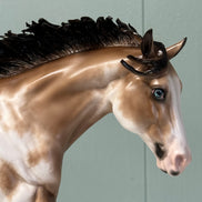 Touch & Go OOAK Buckskin Tobiano Custom Running Stock Horse By Sheryl Leisure Best Offers 6/25/24