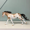 Touch &amp; Go OOAK Buckskin Tobiano Custom Running Stock Horse By Sheryl Leisure Best Offers 6/25/24