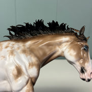 Touch & Go OOAK Buckskin Tobiano Custom Running Stock Horse By Sheryl Leisure Best Offers 6/25/24