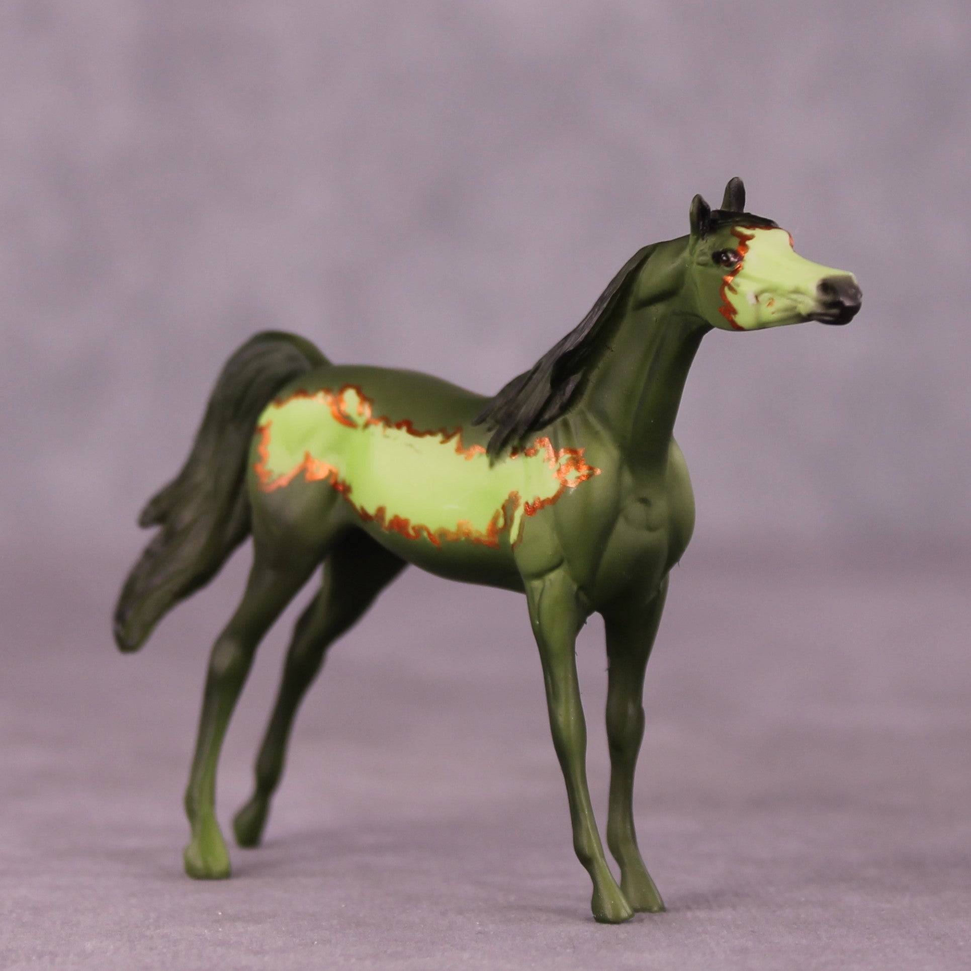 "Grotto" OOAK Arabian Chip by Dawn Quick SHCF25OS