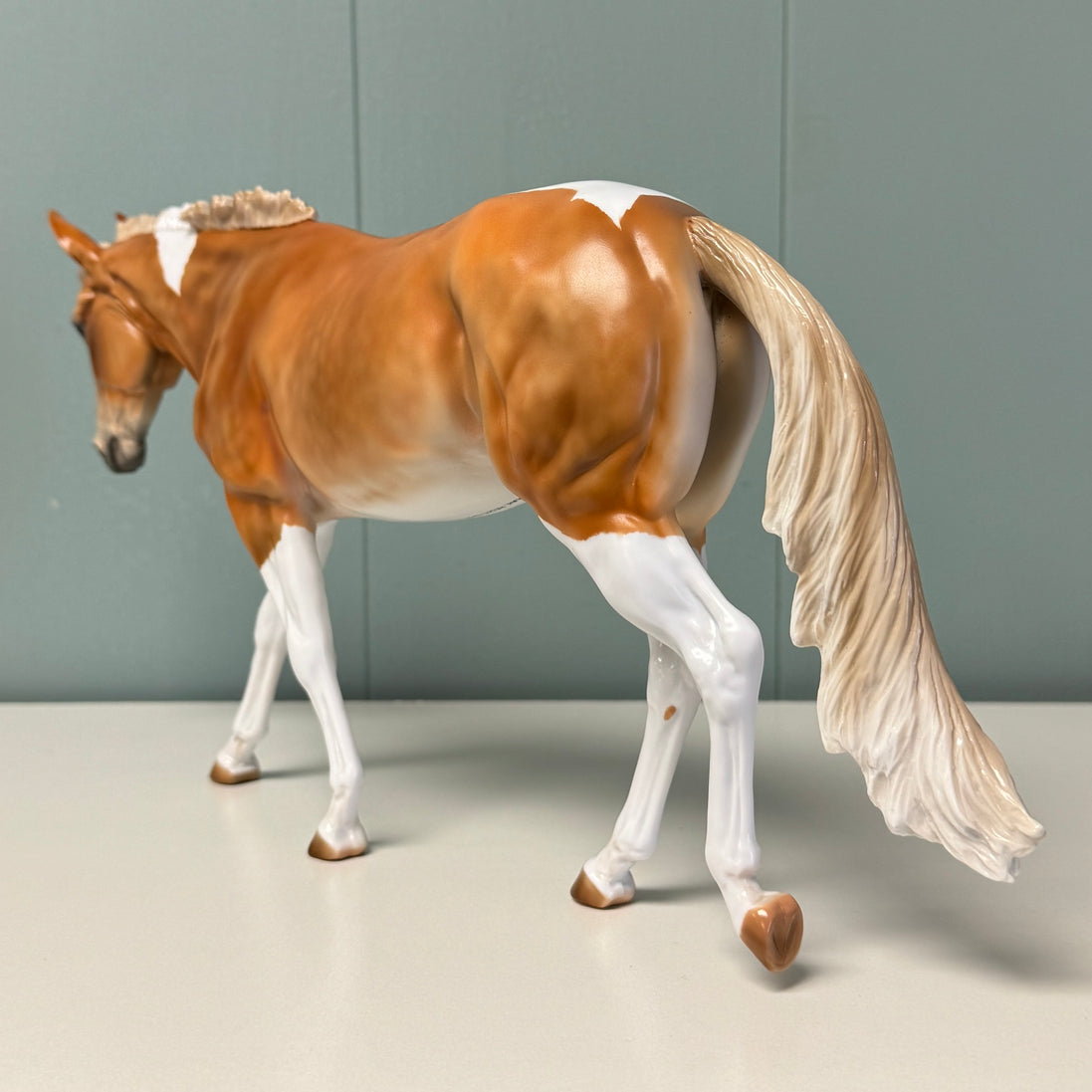 Hot to Go OOAK Chestnut Pinto Custom Mule By Julie Keim Best Offers 6/25/24