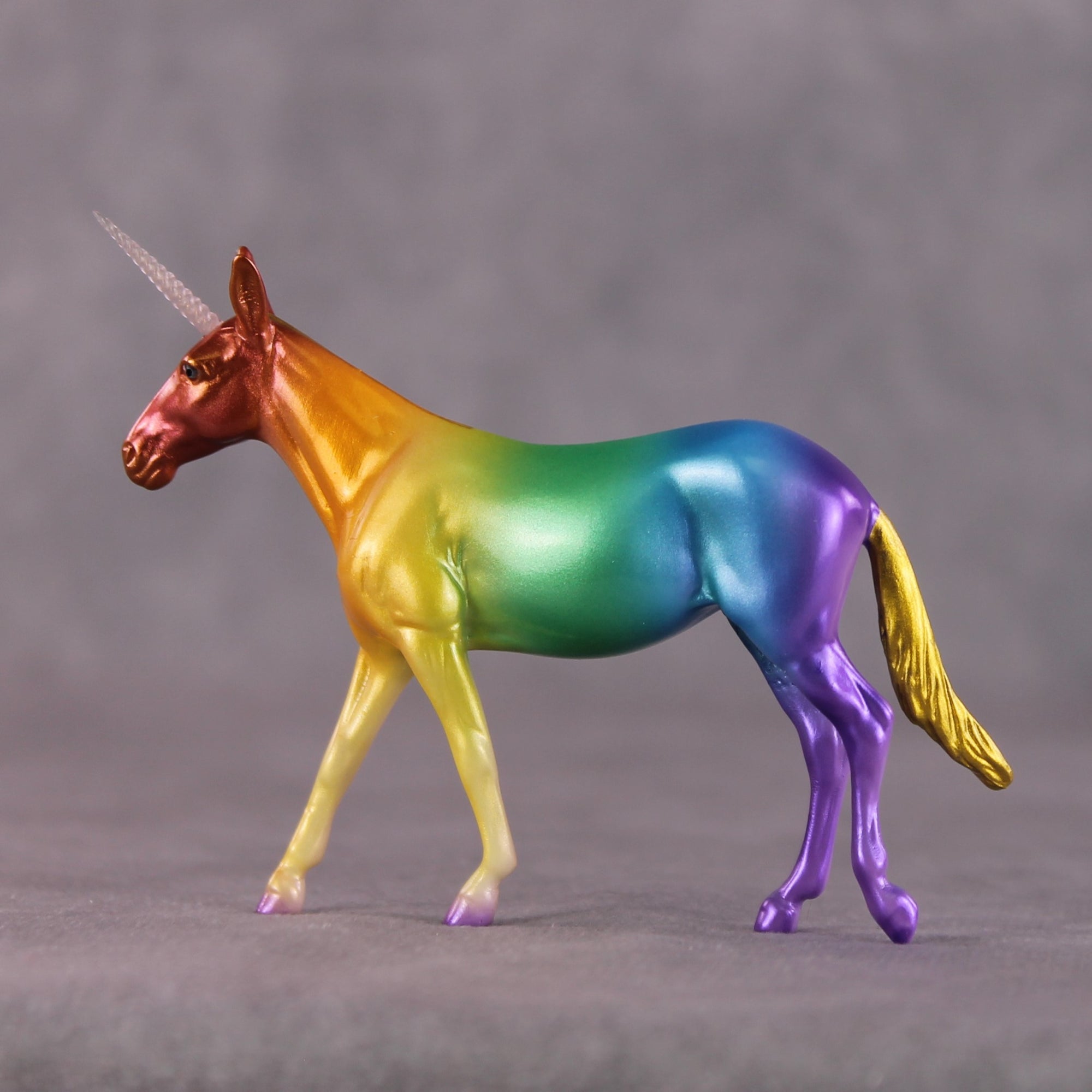 "Lady Rainicorn" Secret Surprise Chip Drop: Unicorn Day LE-5 Mule Chip By Erin Corbett