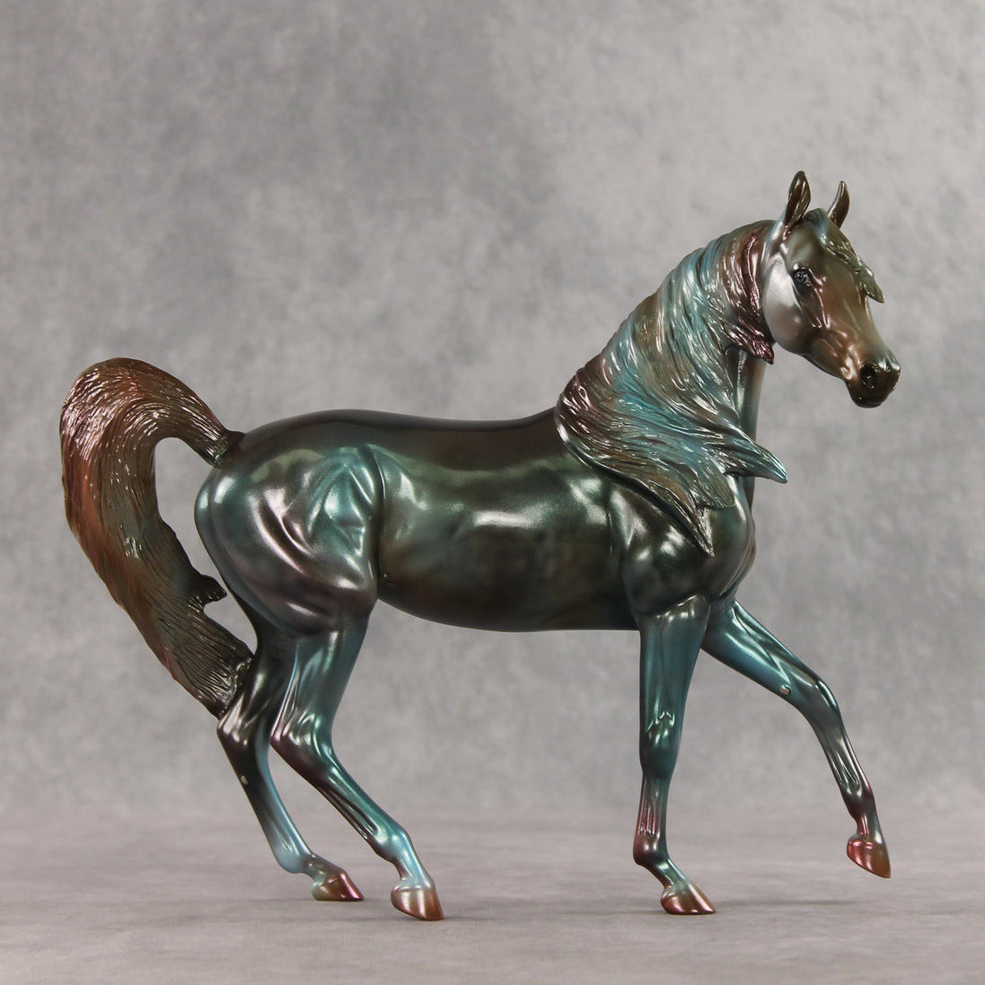 Anything's Glossable OOAK FCM Arabian Mare by Julie Keim DDOOAKs26