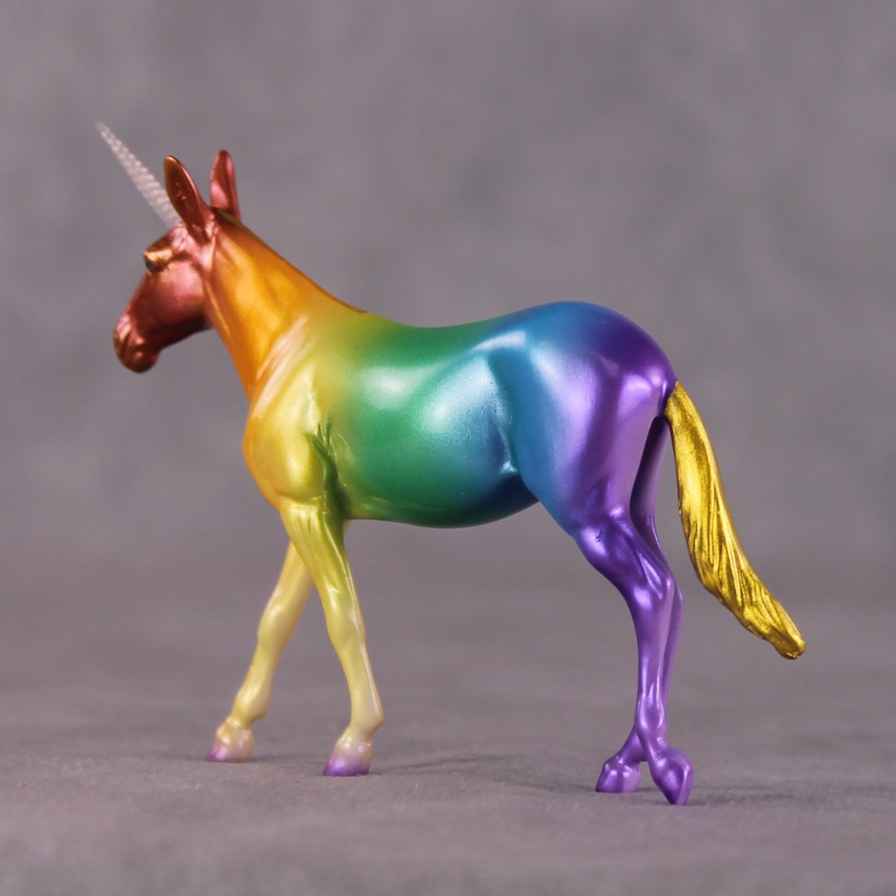 "Lady Rainicorn" Secret Surprise Chip Drop: Unicorn Day LE-5 Mule Chip By Erin Corbett