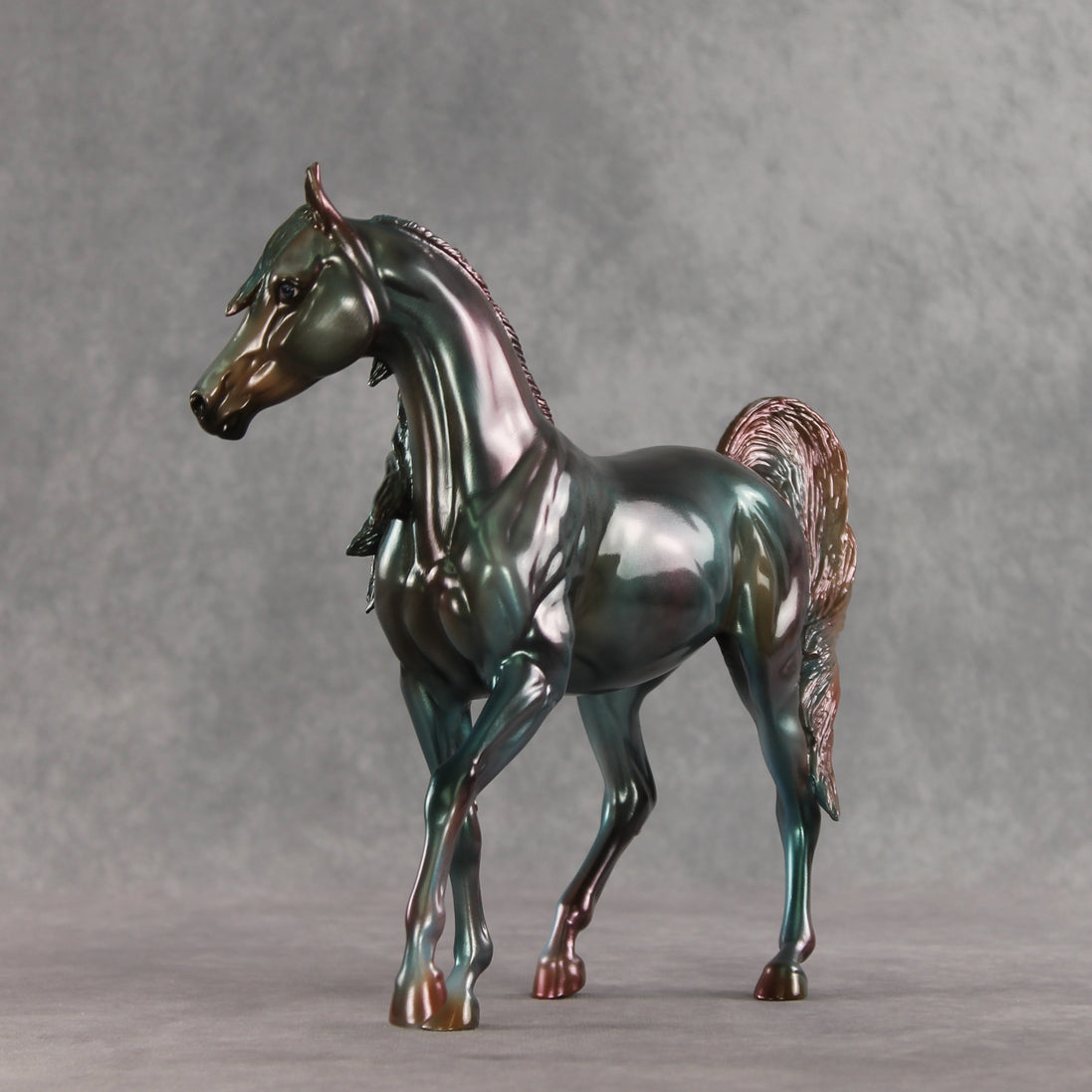 Anything's Glossable OOAK FCM Arabian Mare by Julie Keim DDOOAKs26