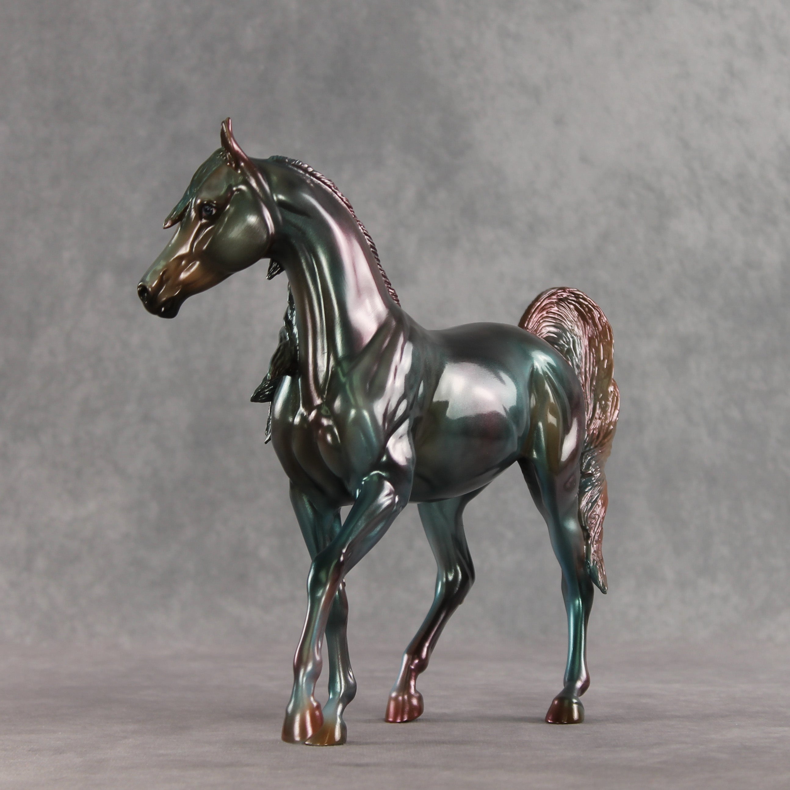 Anything's Glossable OOAK FCM Arabian Mare by Julie Keim DDOOAKs26