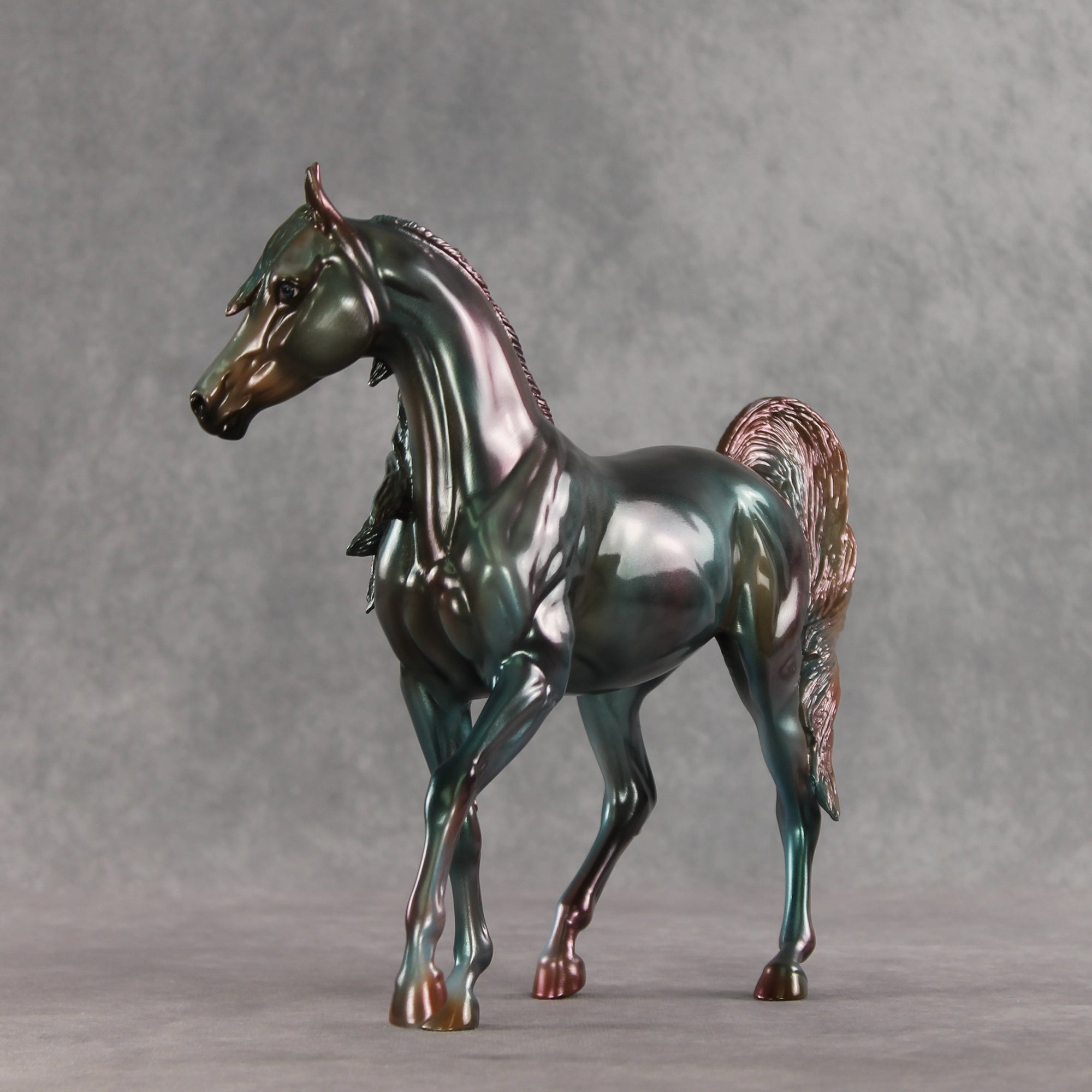Anything's Glossable OOAK FCM Arabian Mare by Julie Keim DDOOAKs26