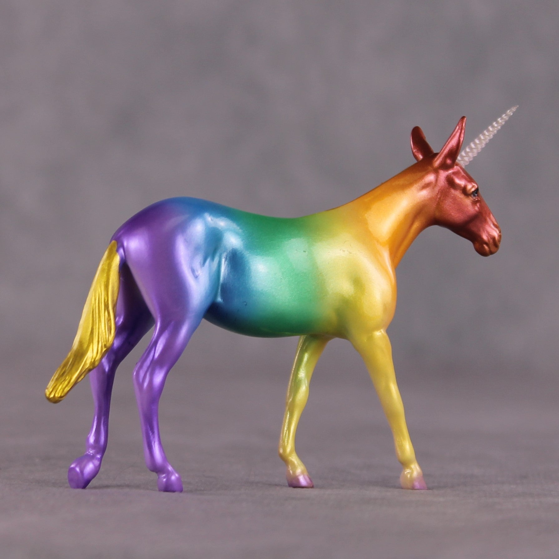 "Lady Rainicorn" Secret Surprise Chip Drop: Unicorn Day LE-5 Mule Chip By Erin Corbett