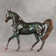 Anything's Glossable OOAK FCM Arabian Mare by Julie Keim DDOOAKs26