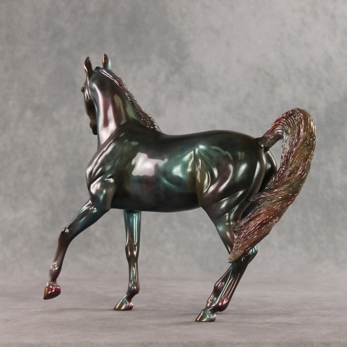 Anything's Glossable OOAK FCM Arabian Mare by Julie Keim DDOOAKs26