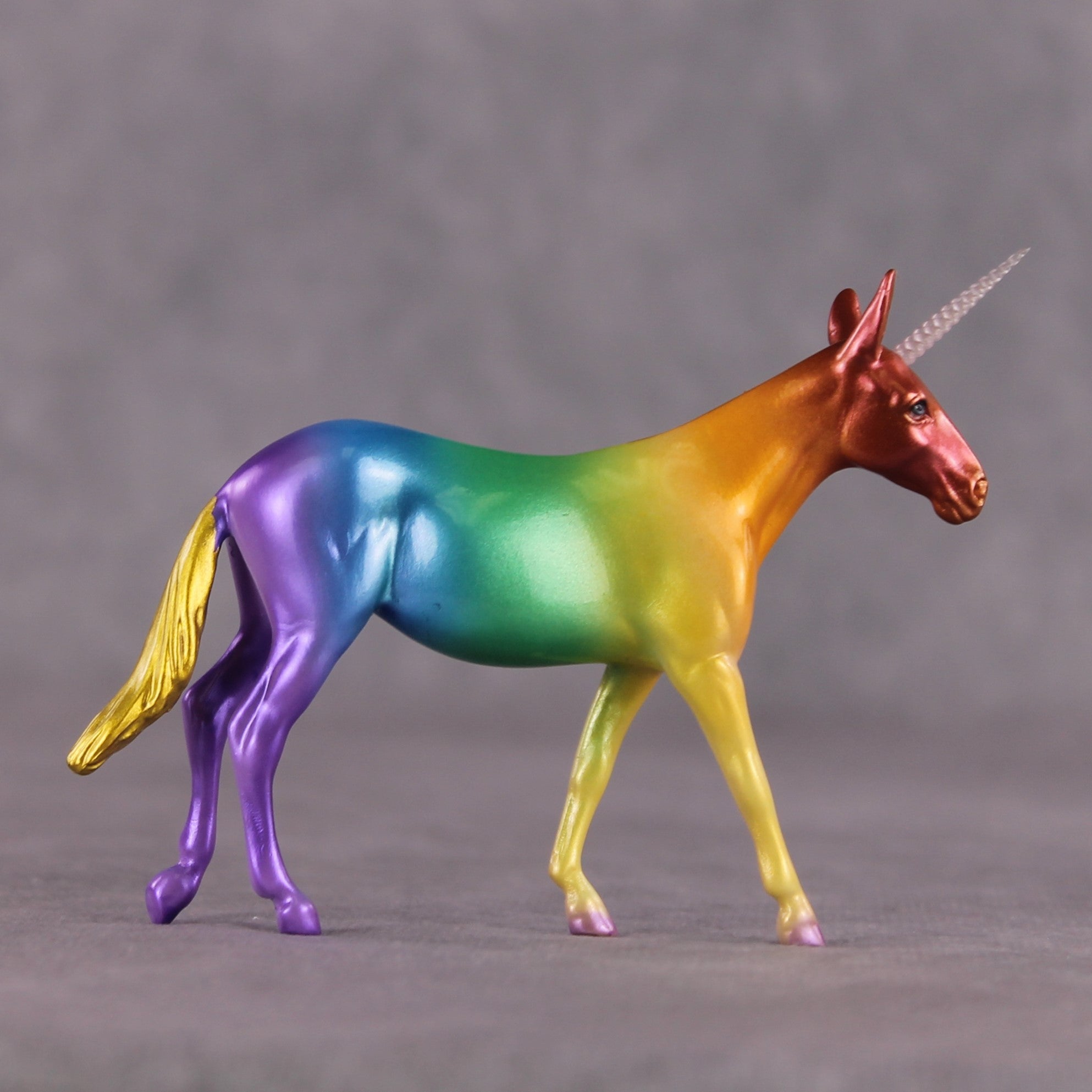 "Lady Rainicorn" Secret Surprise Chip Drop: Unicorn Day LE-5 Mule Chip By Erin Corbett