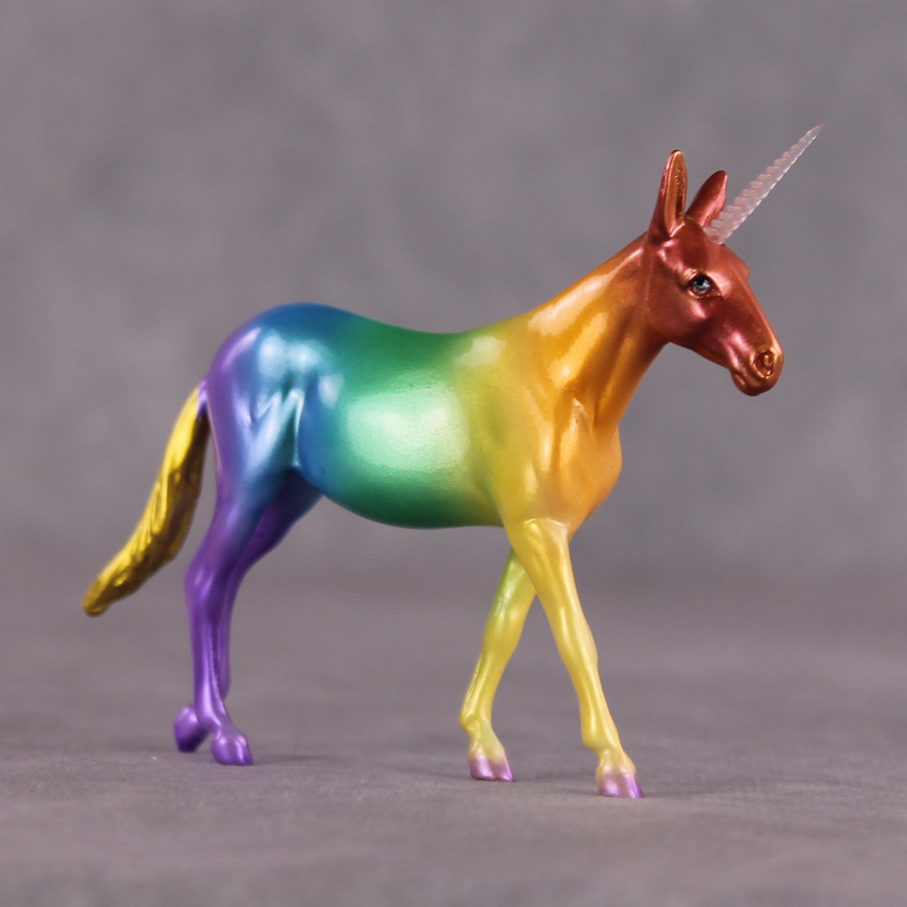 "Lady Rainicorn" Secret Surprise Chip Drop: Unicorn Day LE-5 Mule Chip By Erin Corbett
