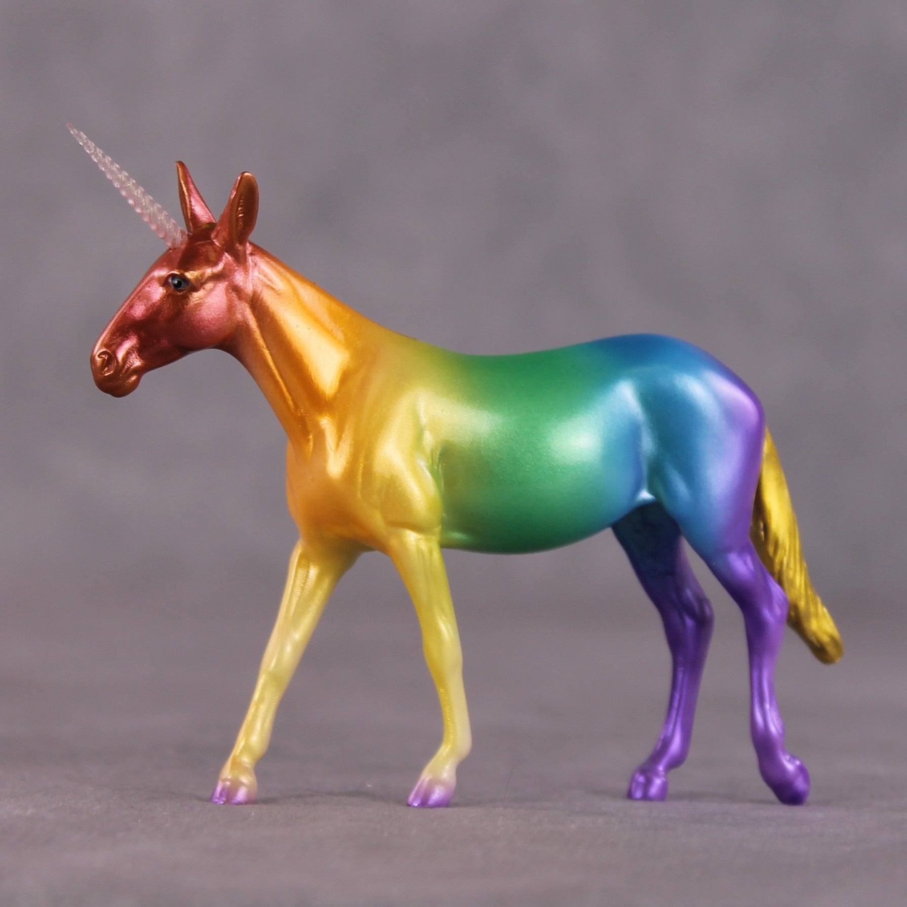 "Lady Rainicorn" Secret Surprise Chip Drop: Unicorn Day LE-5 Mule Chip By Erin Corbett