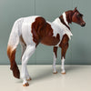 Red Pony OOAK Chestnut Tobiano Custom ISH By Julie Keim Best Offers 6/25/24