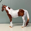 Red Pony OOAK Chestnut Tobiano Custom ISH By Julie Keim Best Offers 6/25/24