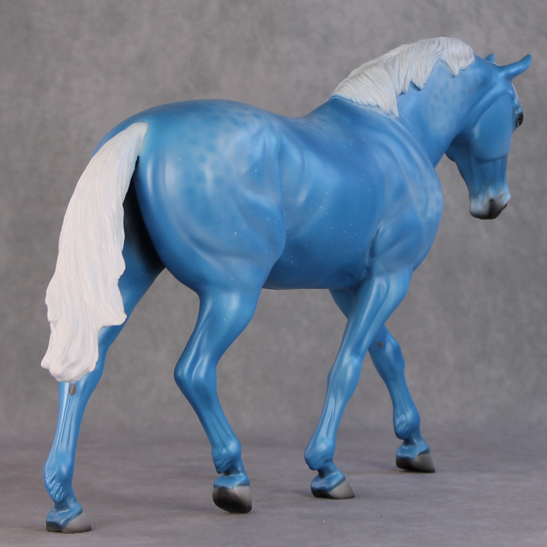 Subzero OOAK Reverse Dapple Blue Deco Irish Draught By Angela Marleau HS24