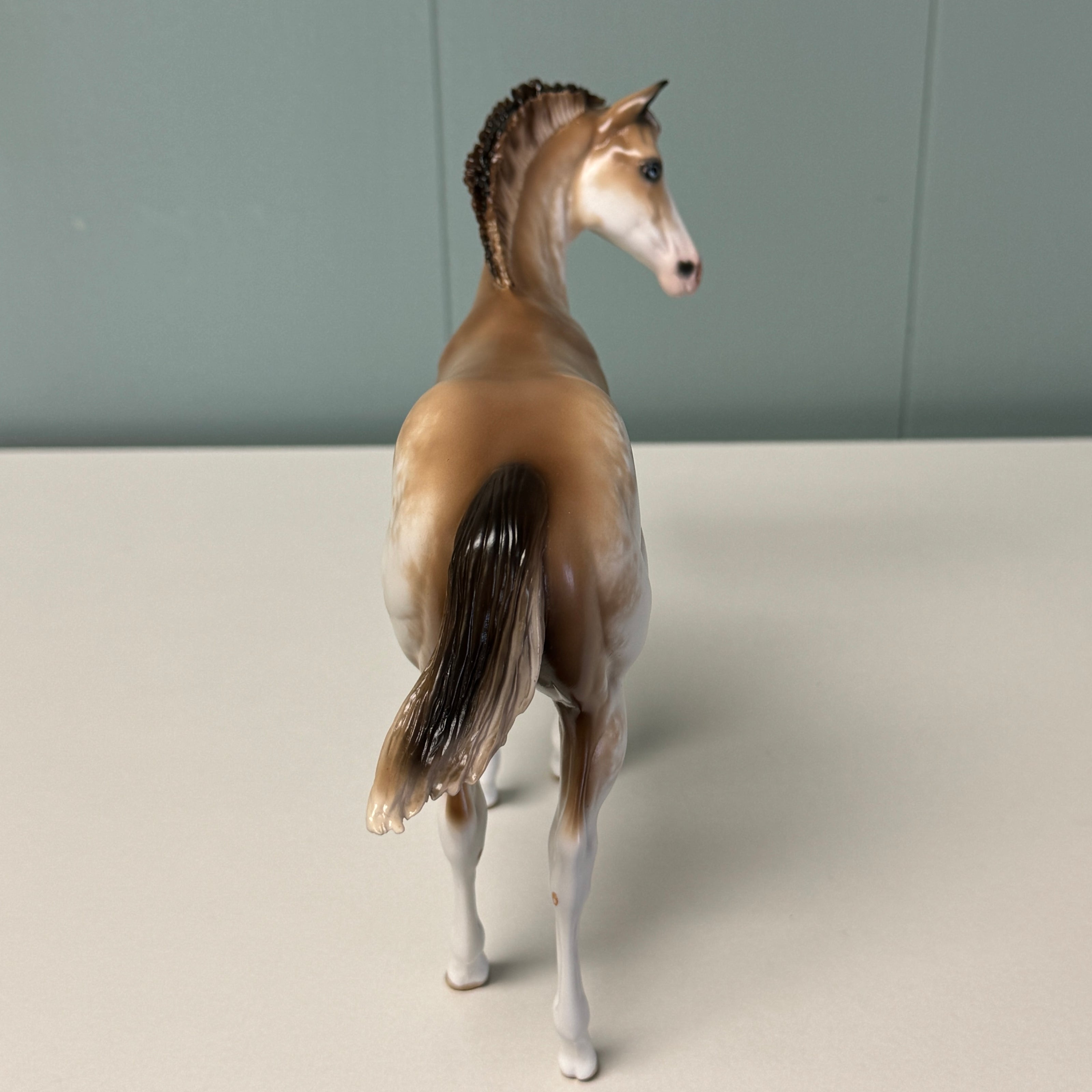 Cream & Sugar OOAK Buckskin Tobiano Custom Weanling By Sheryl Leisure Best Offers 6/25/24